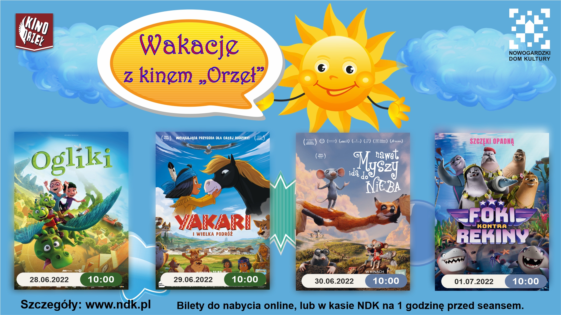 KINO | WAKACJE, WAKACJE!!!